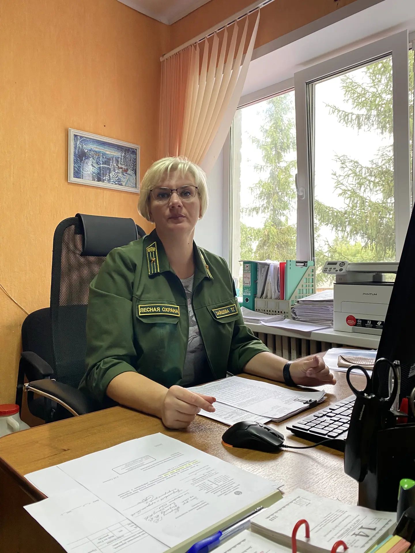 Такие работники– пример ответственного  подхода к лесному хозяйству